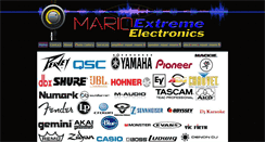 Desktop Screenshot of marioextremeelectronics.com